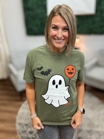 Ghost Balloon Graphic Tee