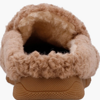 MIA Limited Edition Camel Faux Shearling Slide