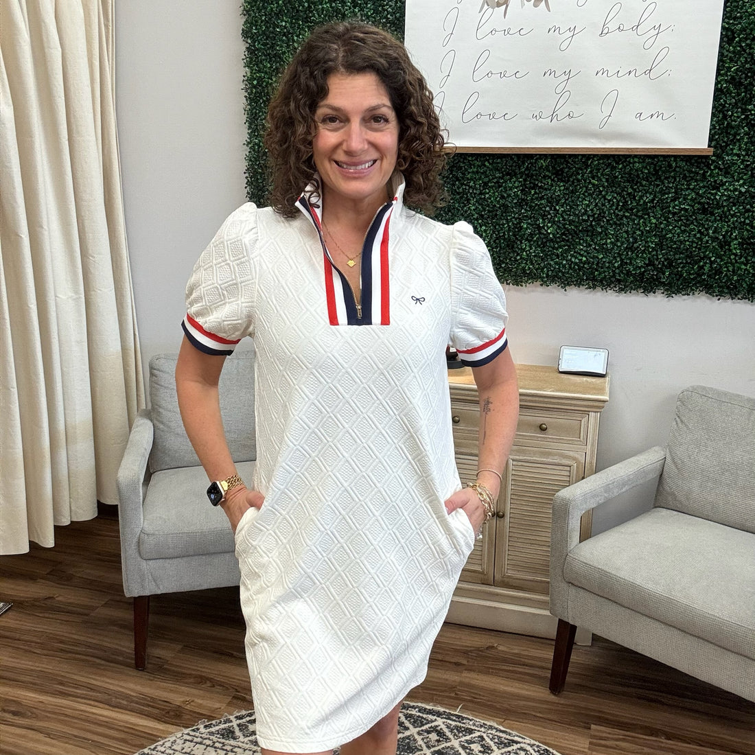 Americana Polo Dress