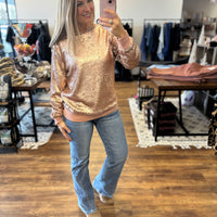 In the Spotlight Sequin Top - Rose Gold