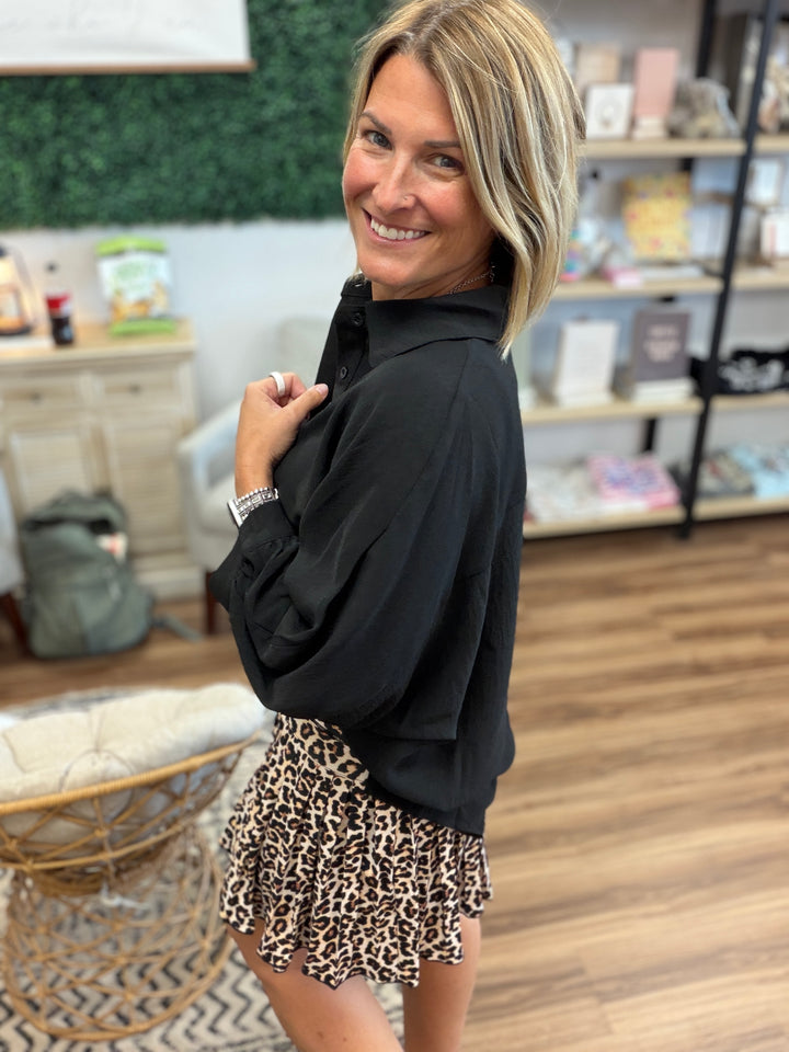 Safari Chic Pleated Tennis Skort