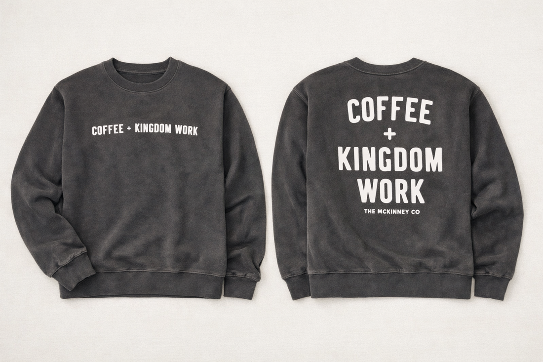Coffee + Kingdom Work Crew Neck