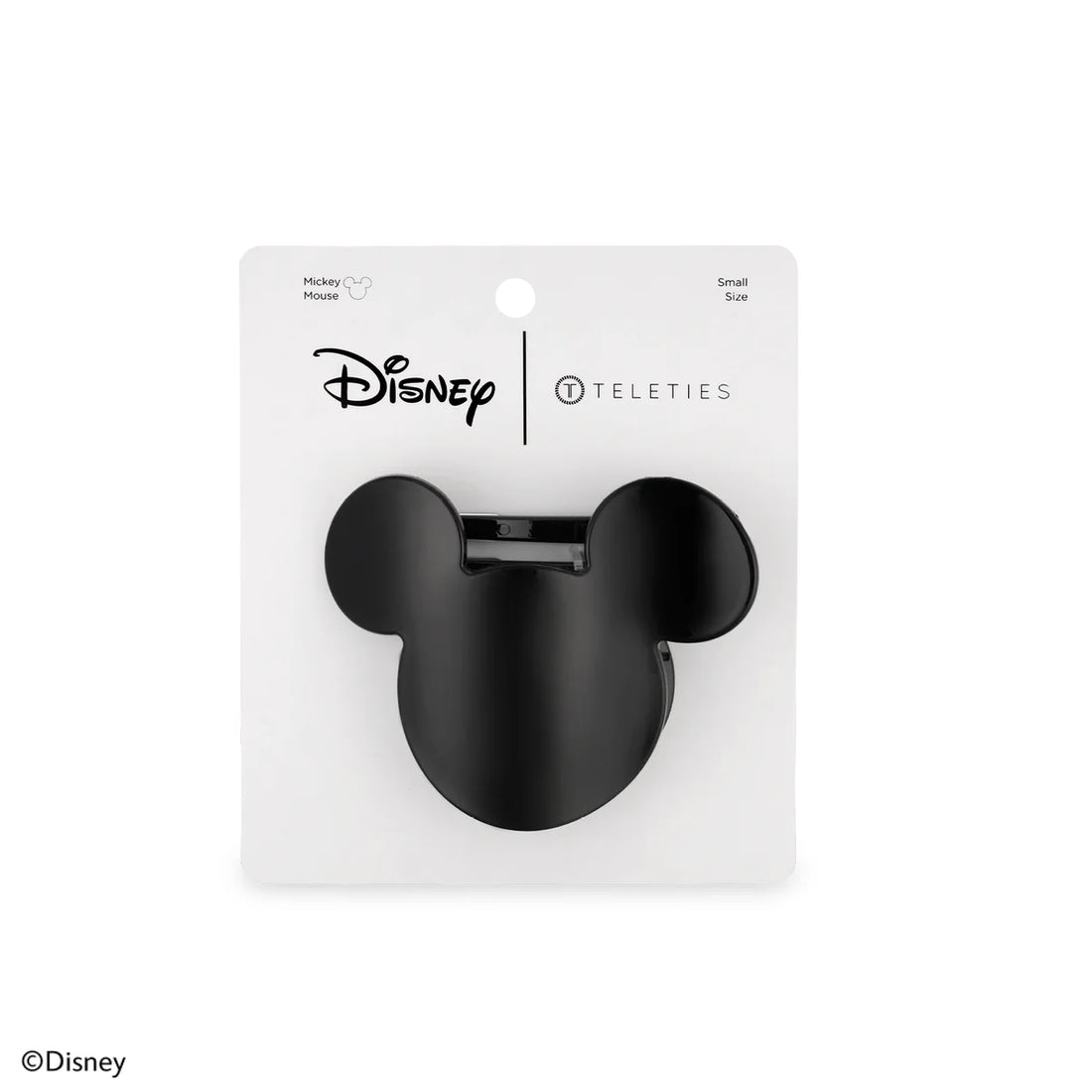 Teleties - Disney: Mickey Mouse Shaped Small Flat Hair Clip
