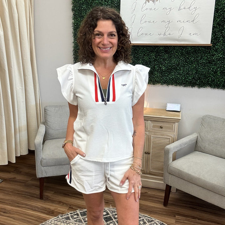Americana Activewear Short Set