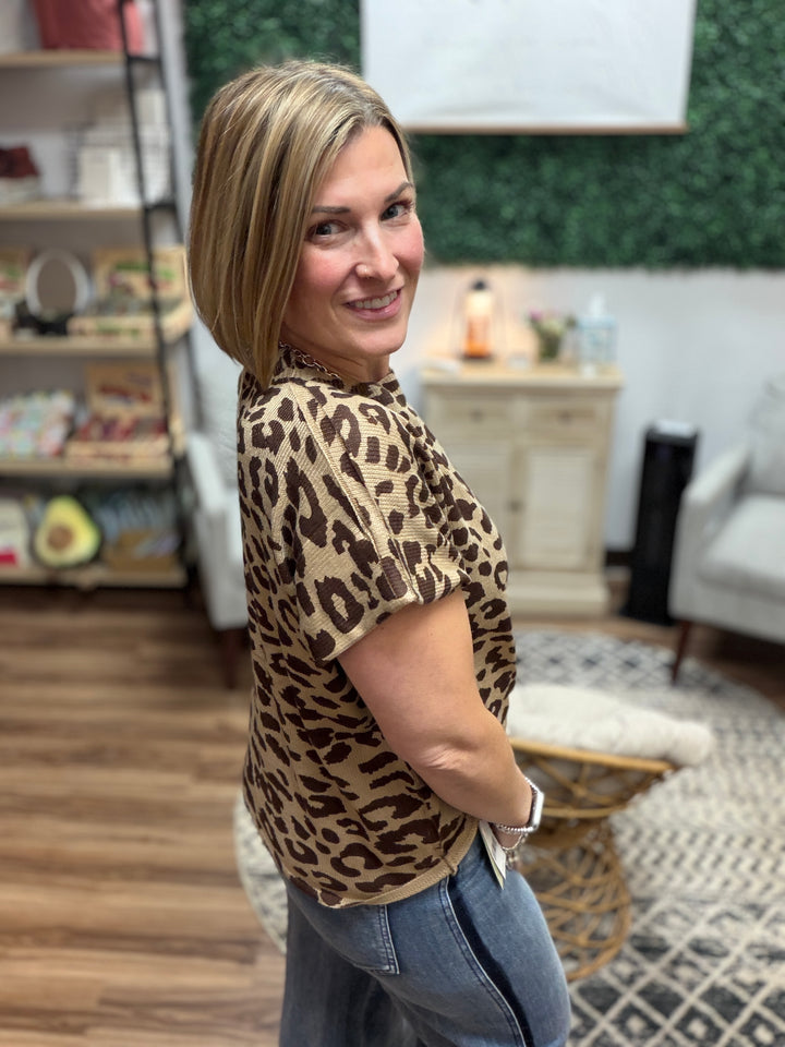 Everyday Leopard Tee