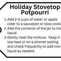 Holiday Stovetop Potpourri - 100% of proceeds benefit Adopt a Family families!