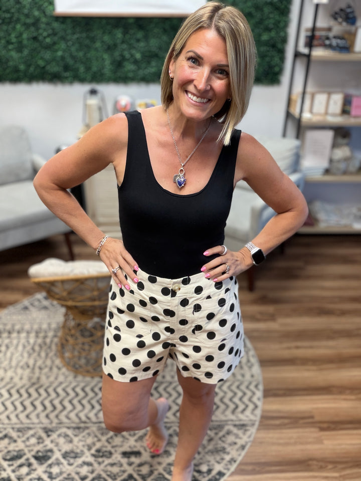 Sunny Side Polka Dot Shorts