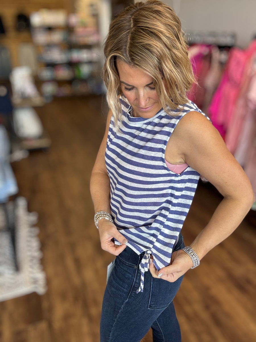 The Dockside Stripe Tank