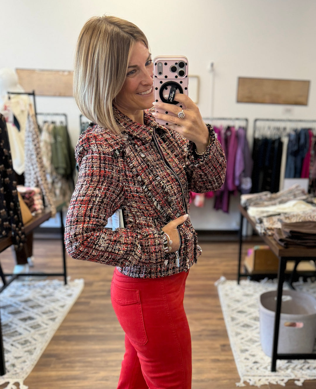 Liverpool - Zip Jacket with Fringe