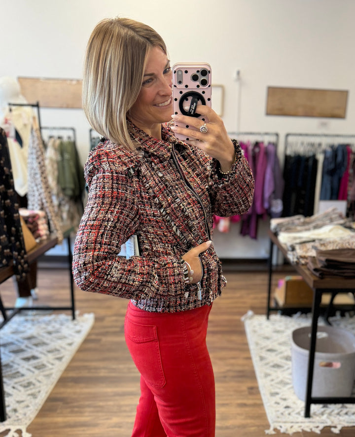 Liverpool - Zip Jacket with Fringe