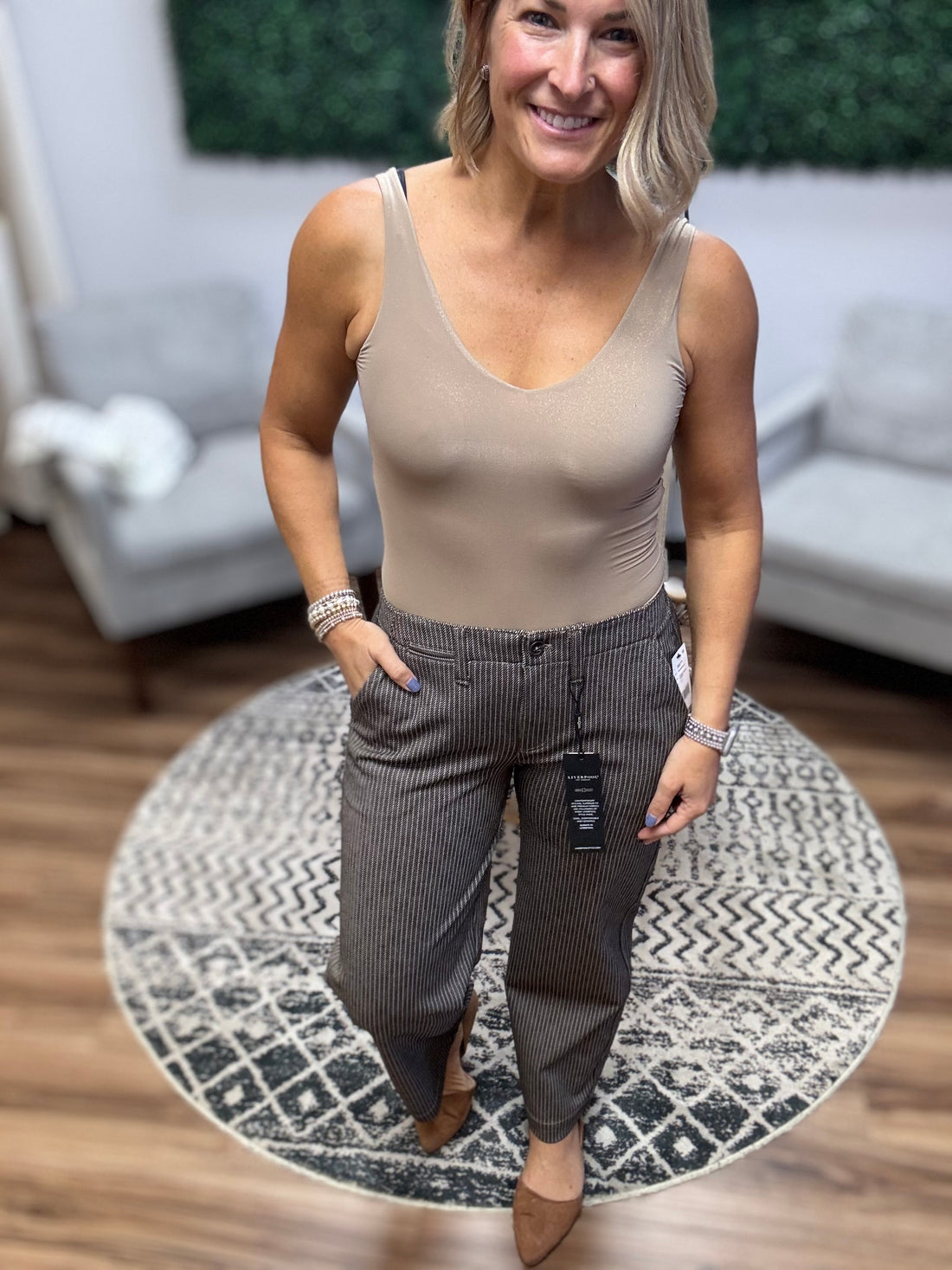 Liverpool - Wide Leg Crop Trouser