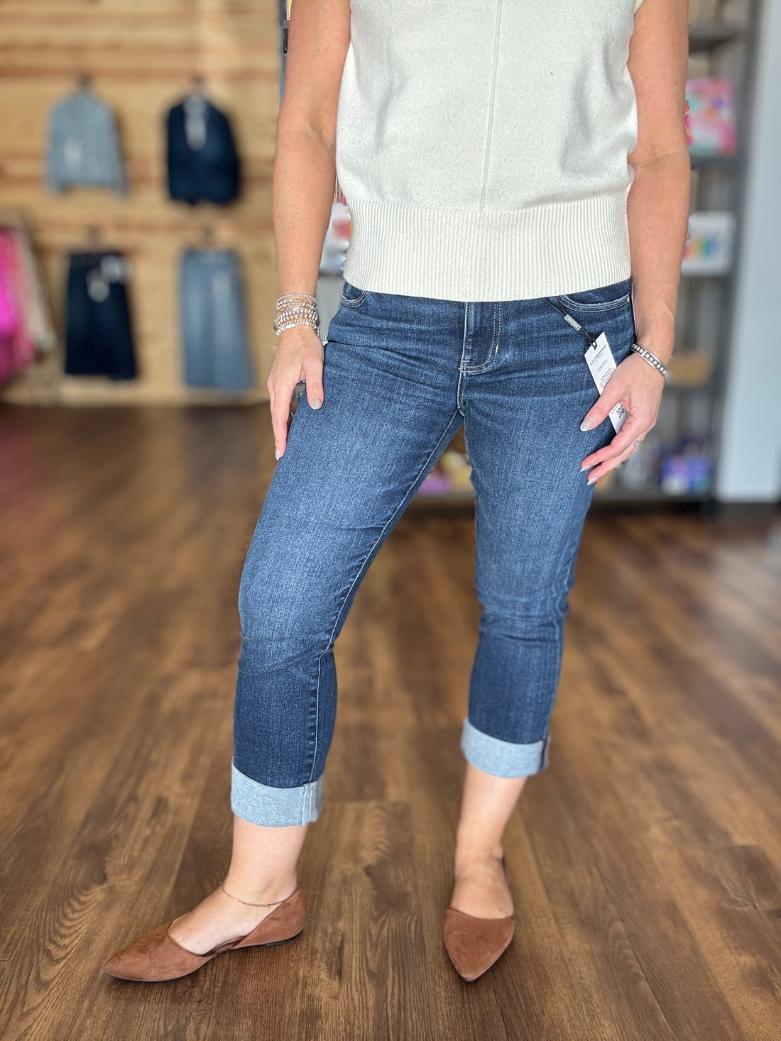 Liverpool - Charlie Crop Wide Rolled Cuff