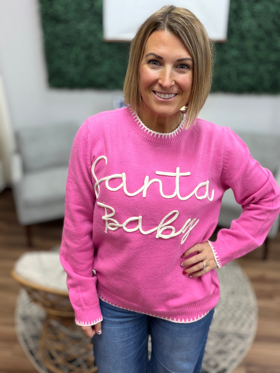 Santa Baby Holiday Sweater