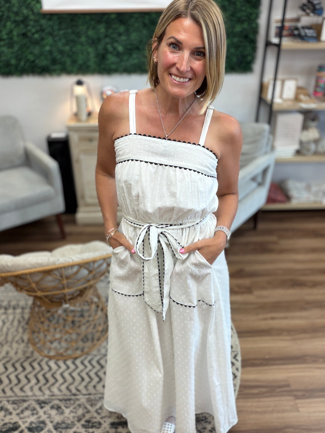 Rick Rack Maxi Dress