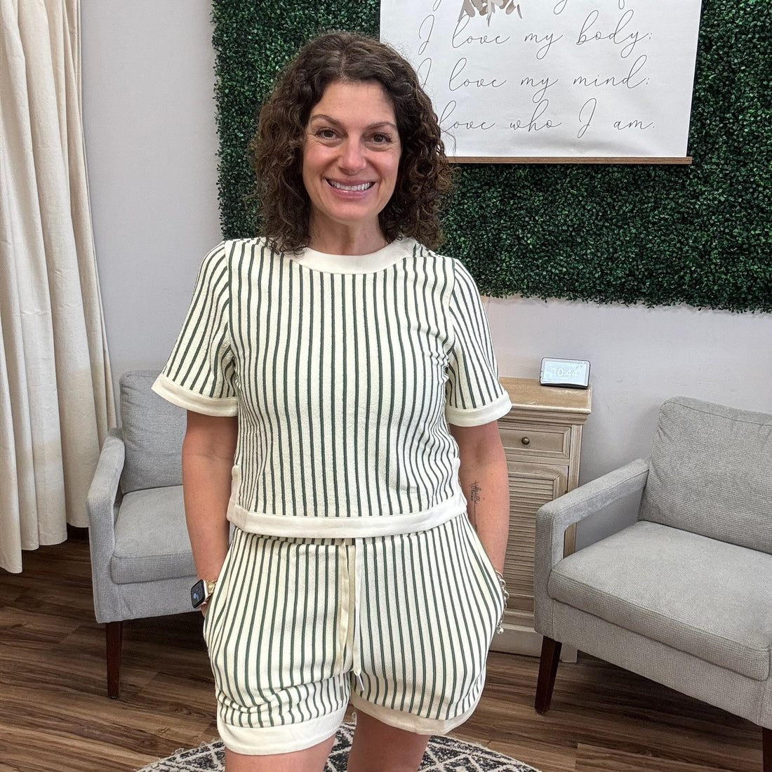 The Seaside Stripe Set