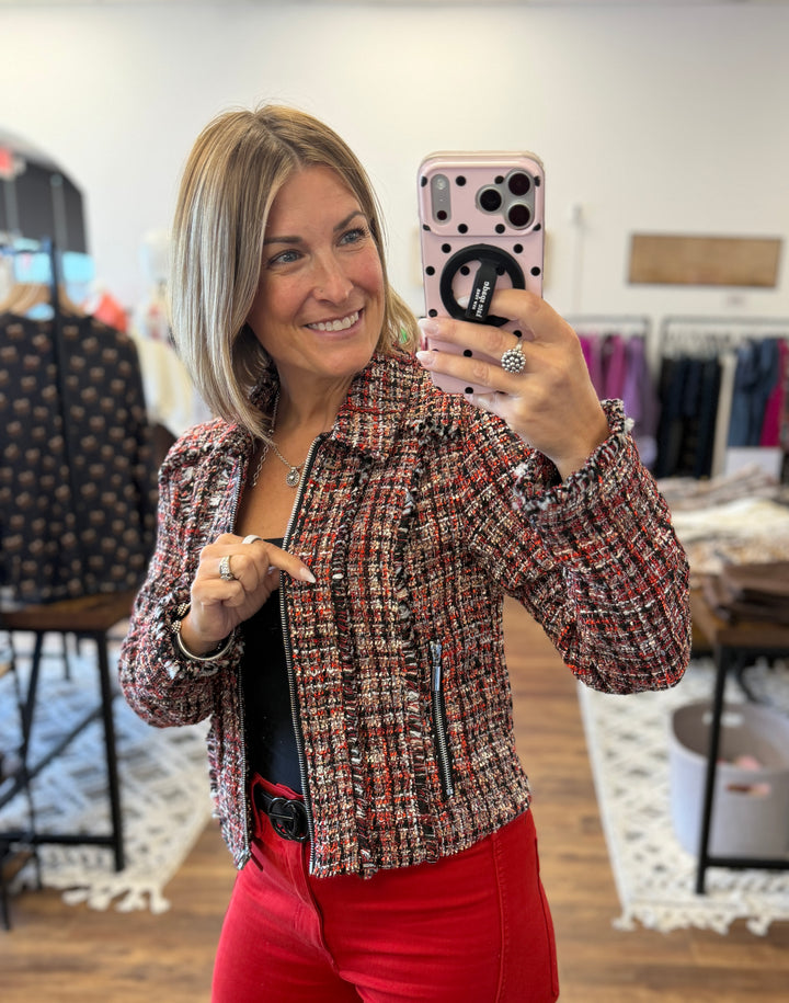 Liverpool - Zip Jacket with Fringe