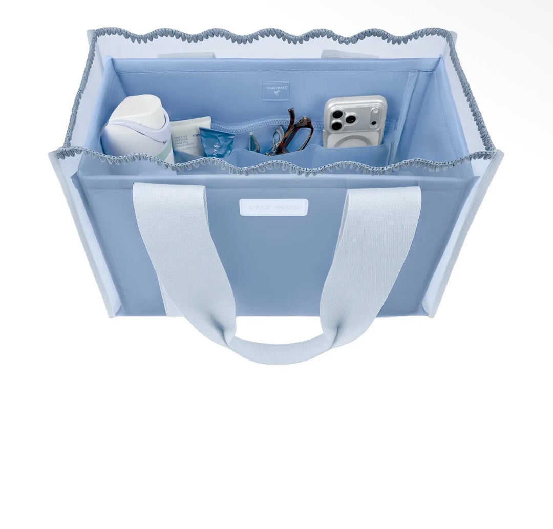 Case-Mate Jelly Tote Organizer - Carolina Blue