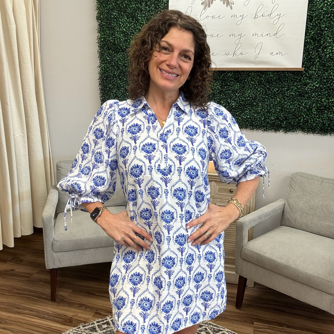 Santorini Stroll Dress