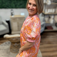 Peach Bottom Shift Dress