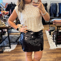 Ready to Shimmer Mermaid Sequin Skirt