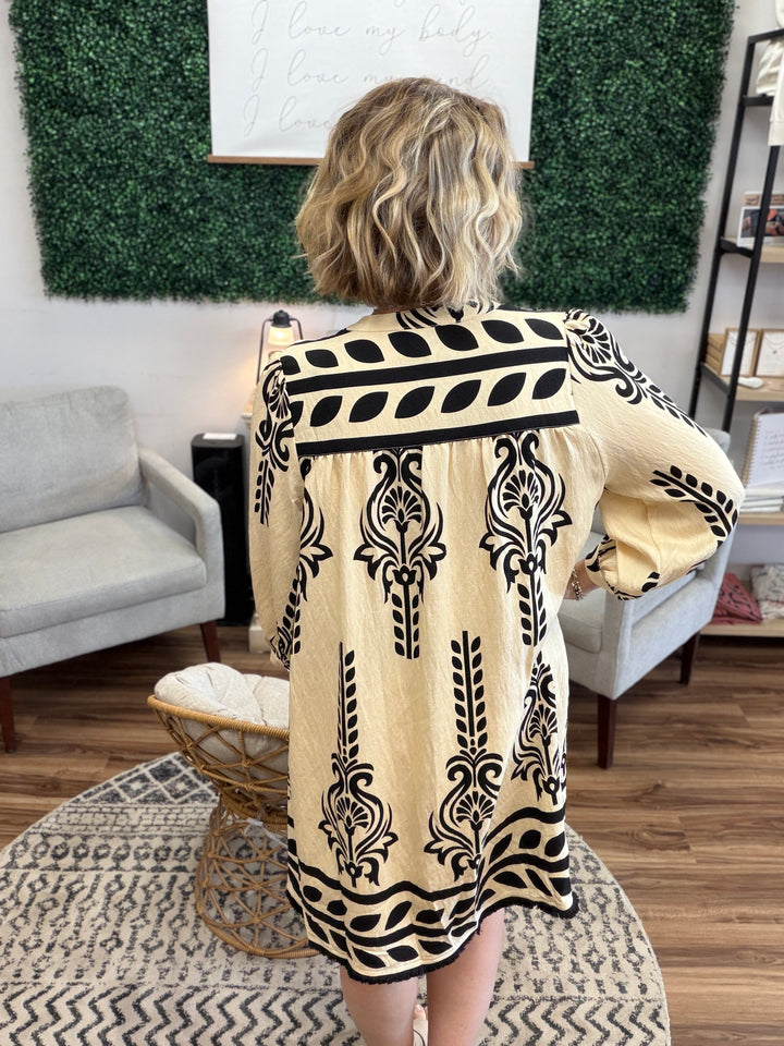 Mediterranean Muse Dress