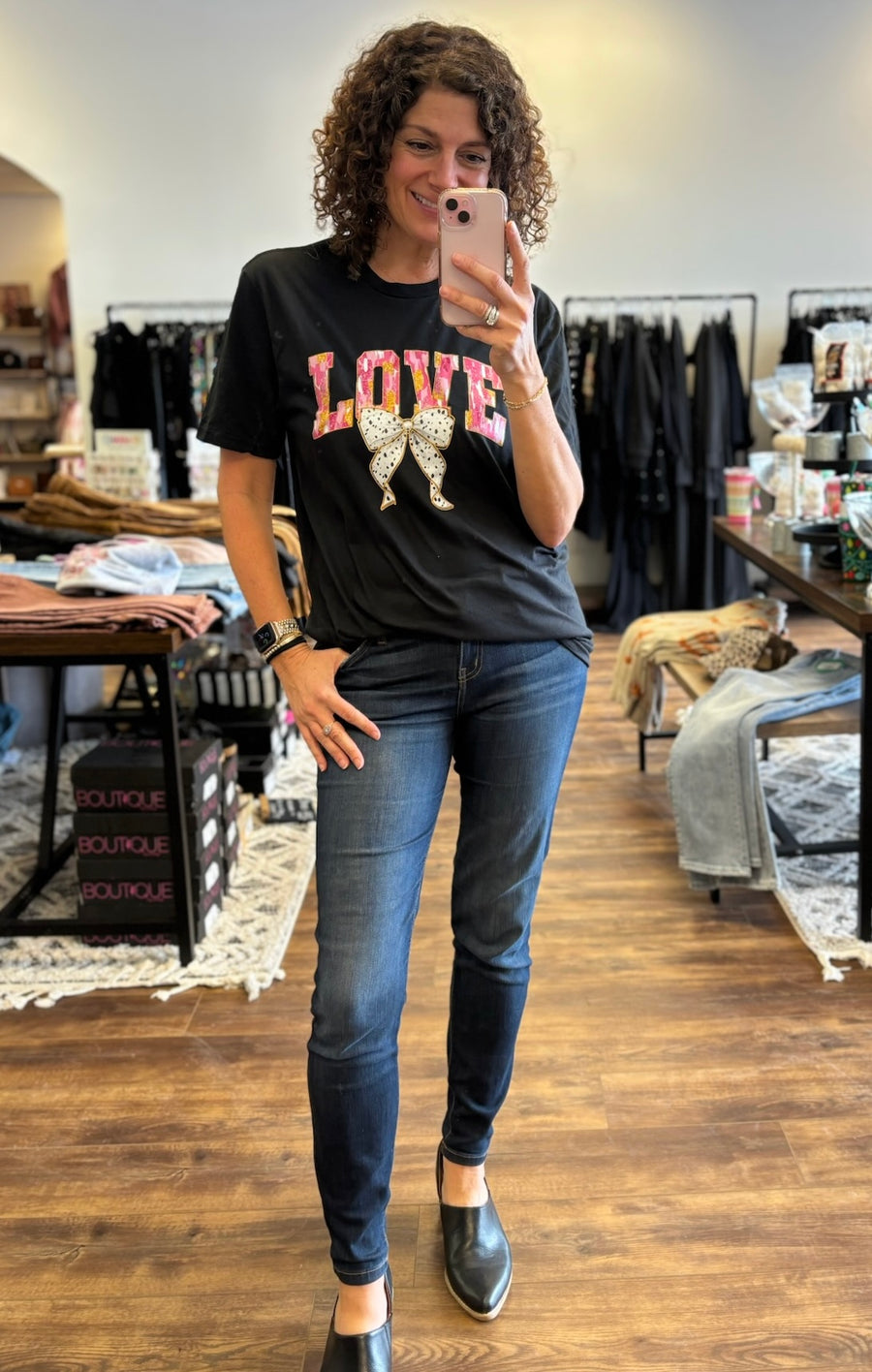 Love Bow Graphic Tee