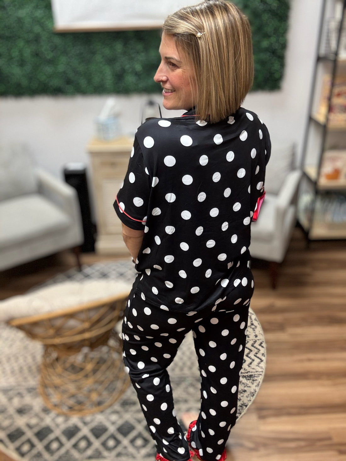 Dotty Darling Polka Dot Pajama Set