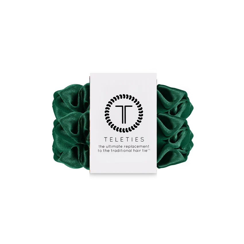 Teleties Silk Scrunchies