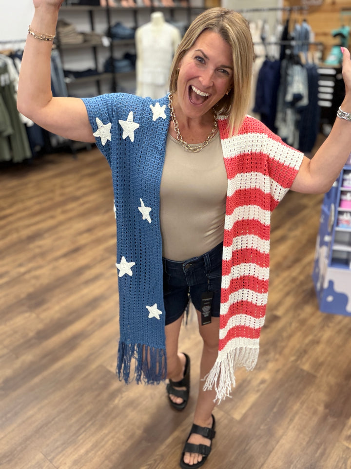 All-American Charm Cardigan