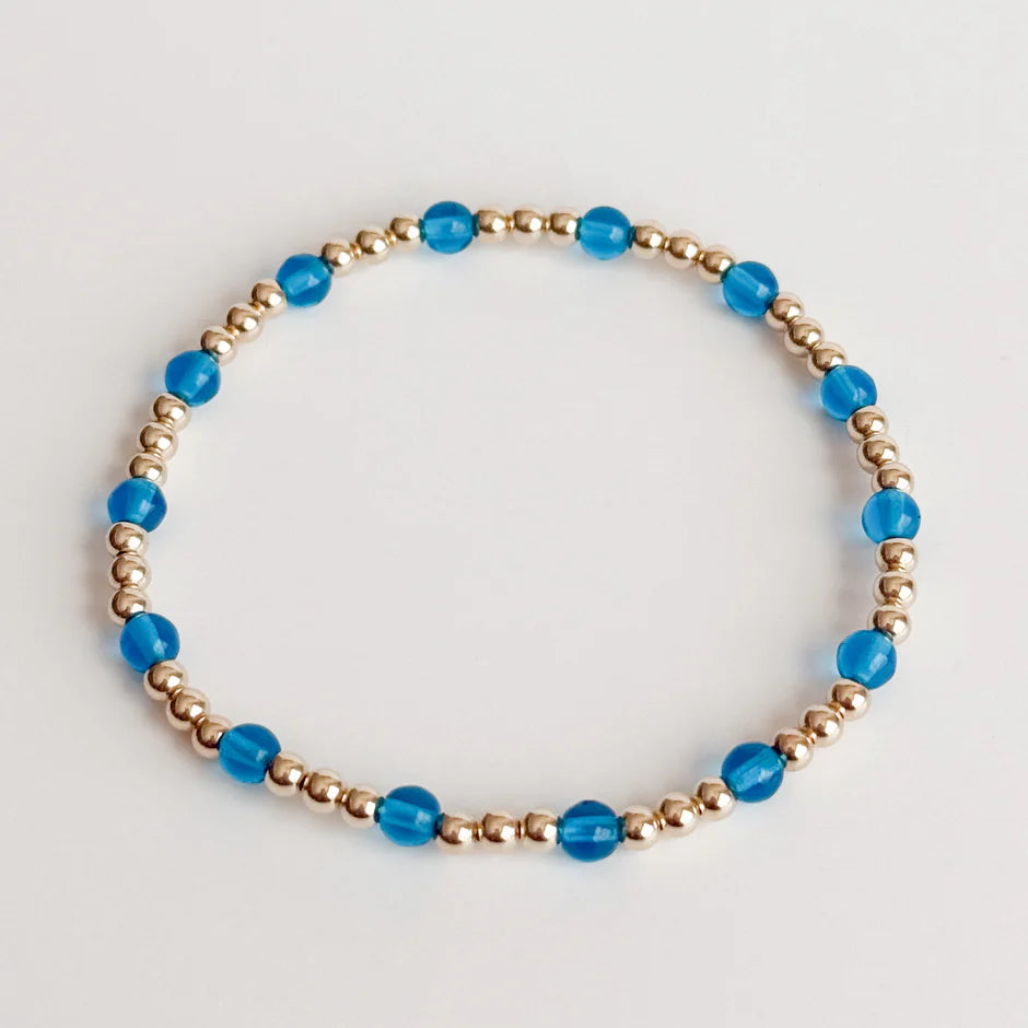 Brielle Bracelet in Blue | Waterproof