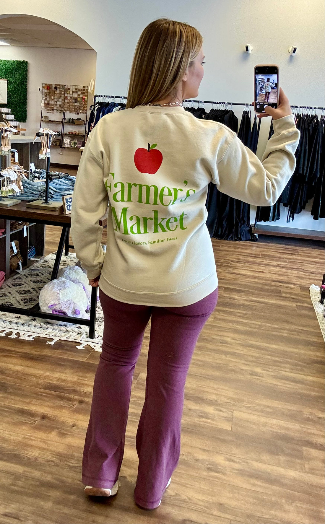 Farmers Market Graphic Sweatshirt