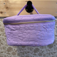 Floral Puff Cosmetic Bag