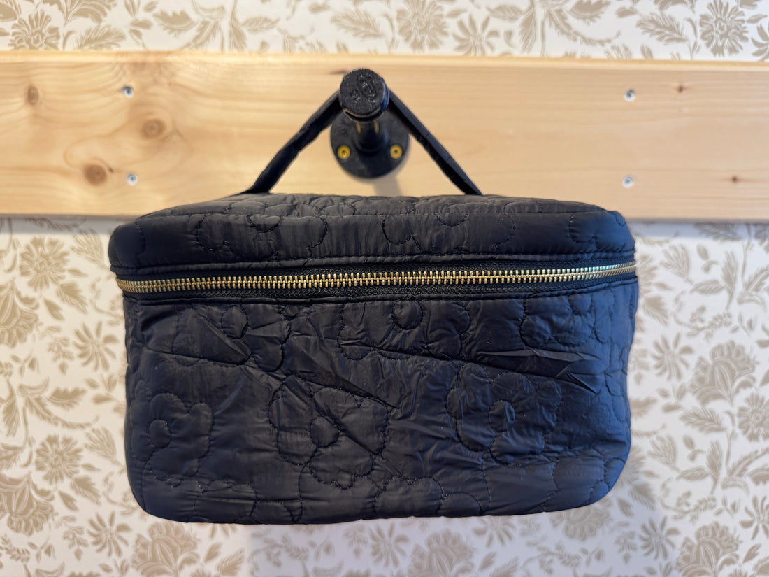 Floral Puff Cosmetic Bag