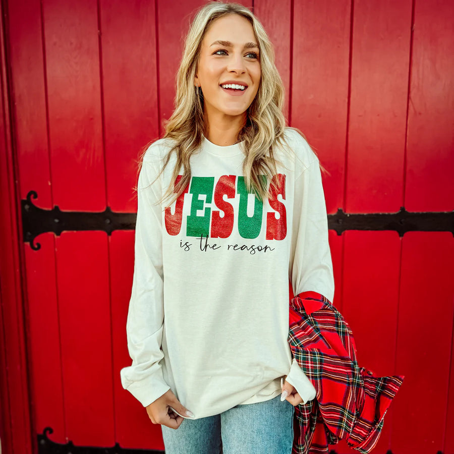 Jesus is the Reason Long Sleeve Tee {SPECIAL ORDER}