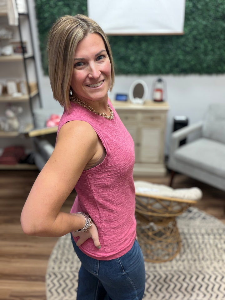 Rowan Tank - Fuchsia