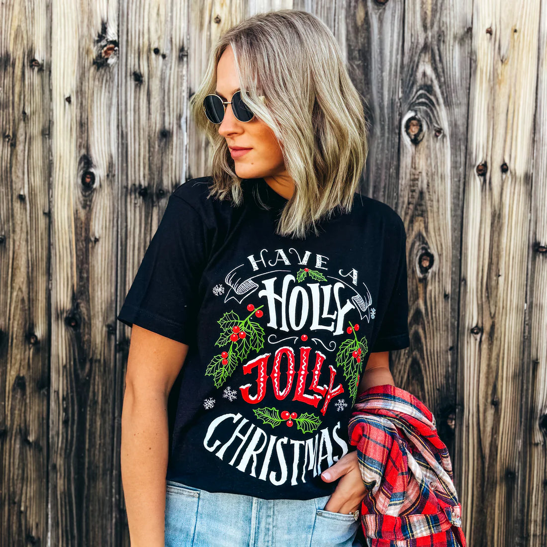 Holly Jolly Christmas Graphic Tee {SPECIAL ORDER}