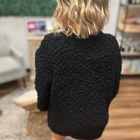 Bouclé Cozy Pocket Sweater Dress