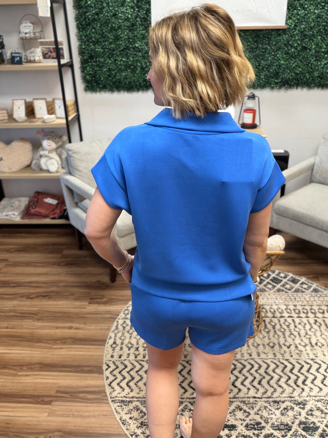 Laguna Half-Zip Ace Set - Deep Indigo