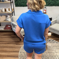 Laguna Half-Zip Ace Set - Deep Indigo