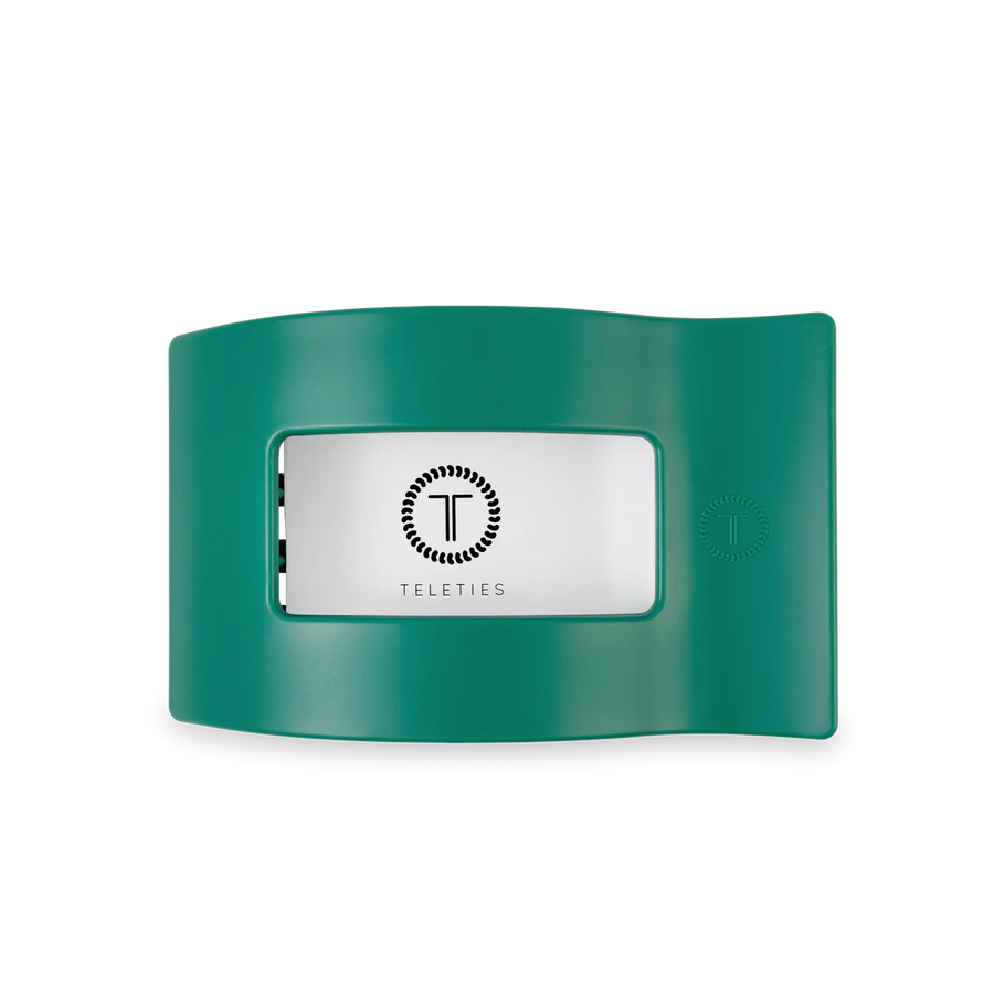 Fir Real Medium Flat Rectangle Hair Clip