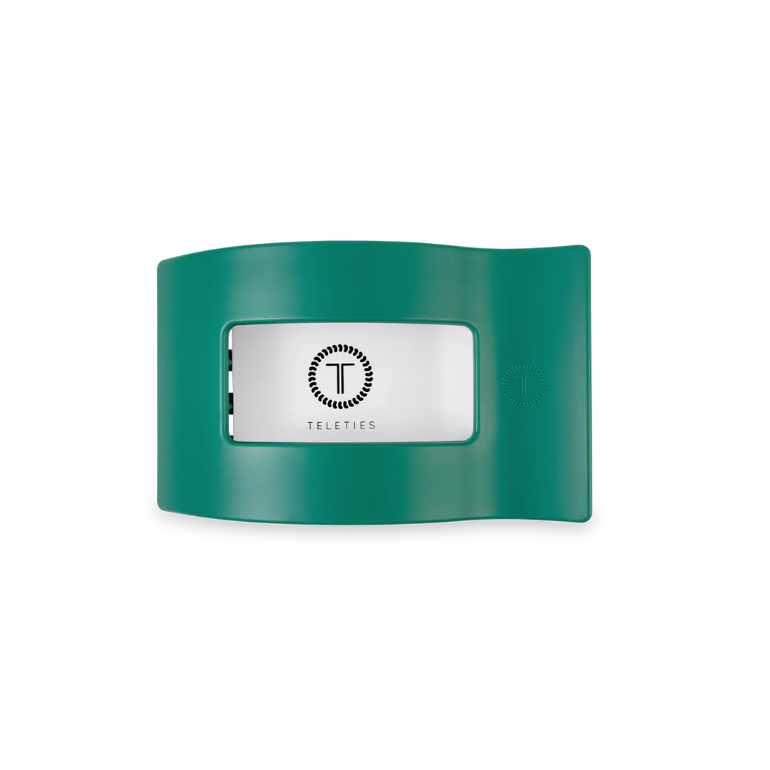 Fir Real Small Flat Rectangle Hair Clip