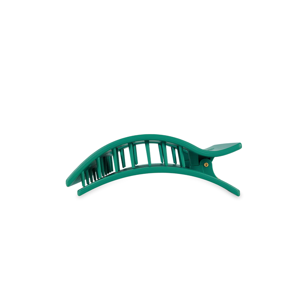 Fir Real Small Flat Rectangle Hair Clip