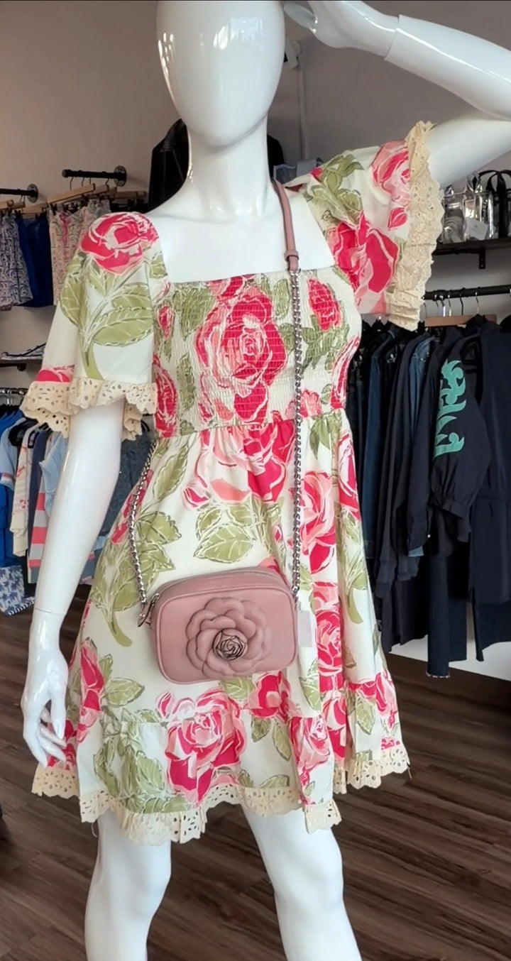 Garden Party Smocked Dress