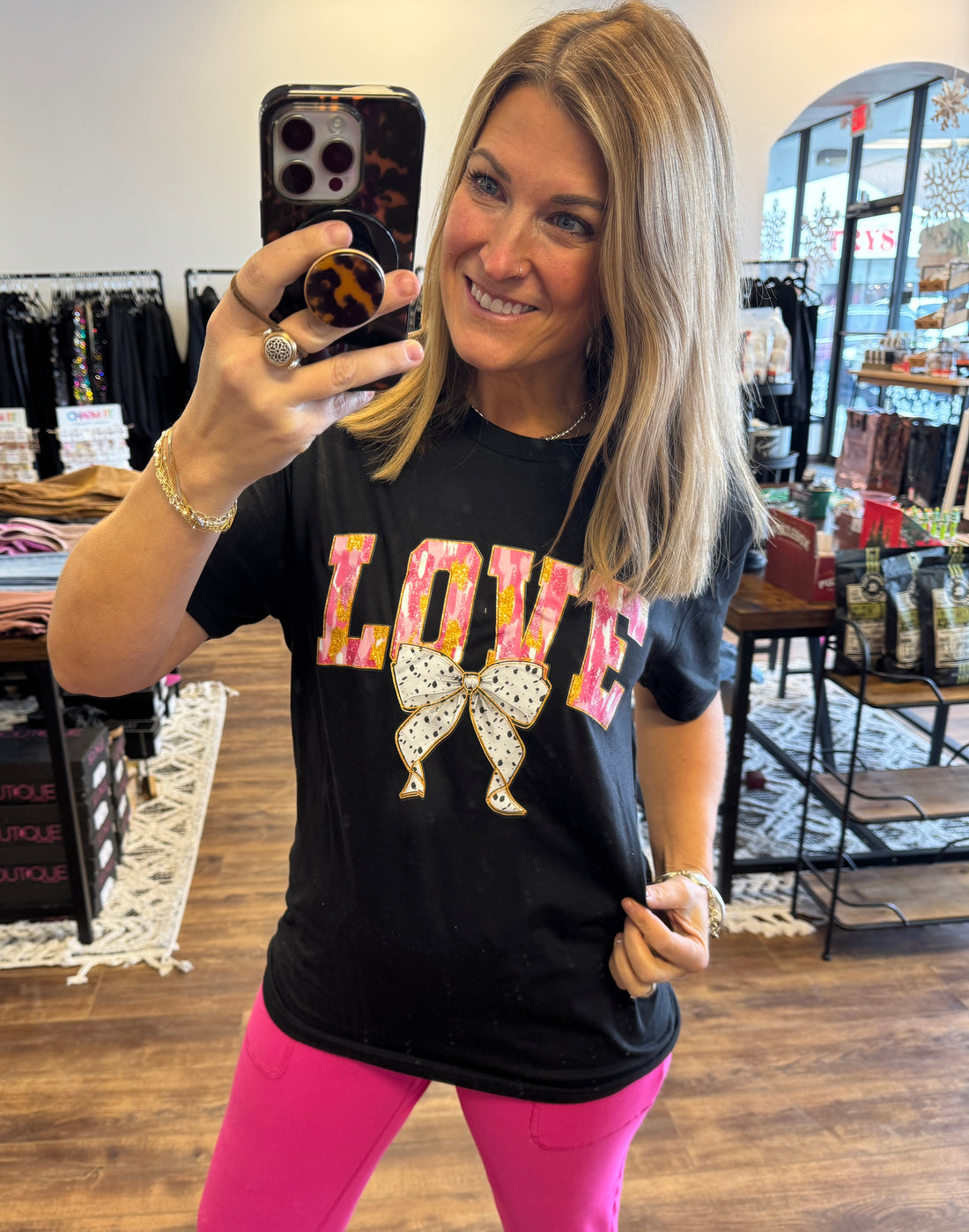 Love Bow Graphic Tee