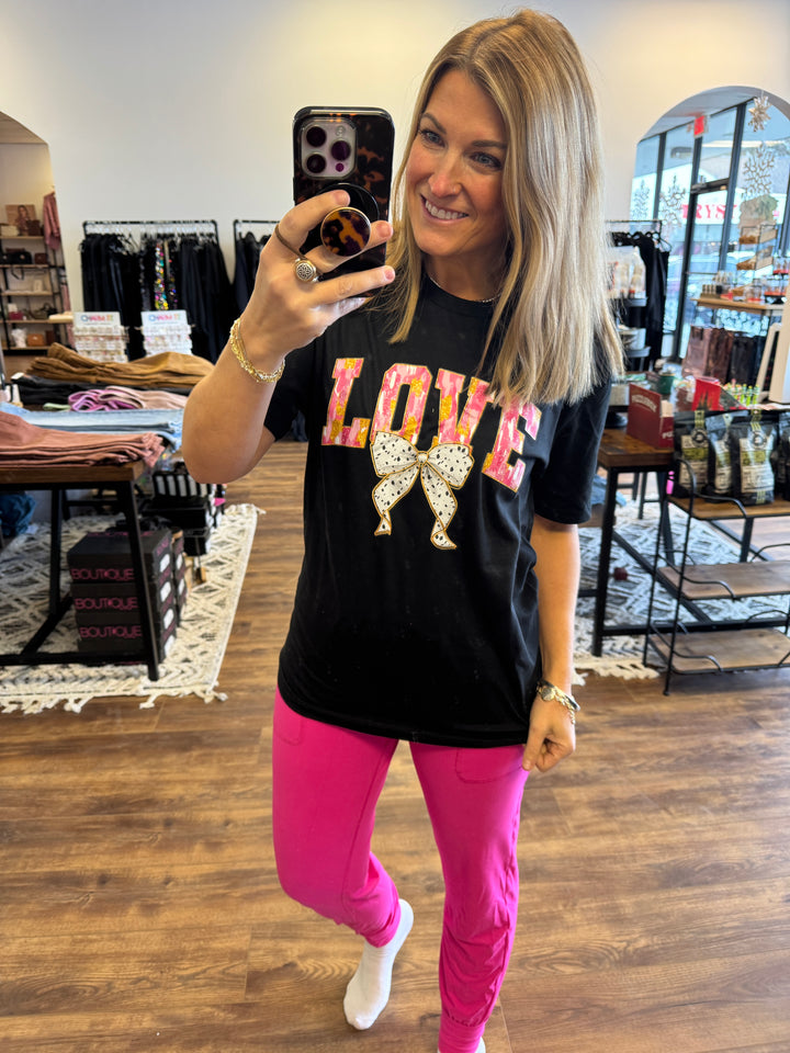 Love Bow Graphic Tee