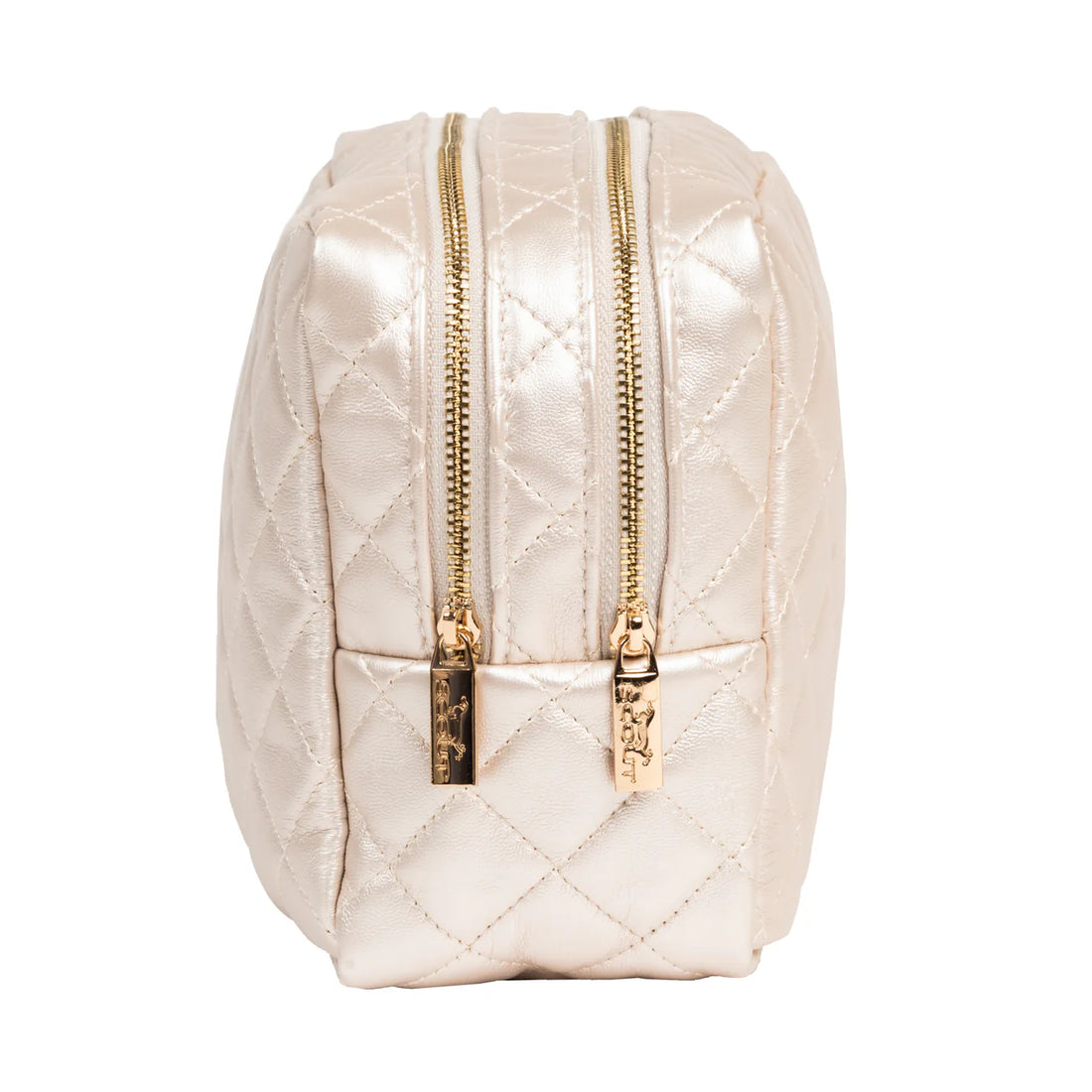 Scout - 2-Way Toiletry Bag - Champagne Quilted