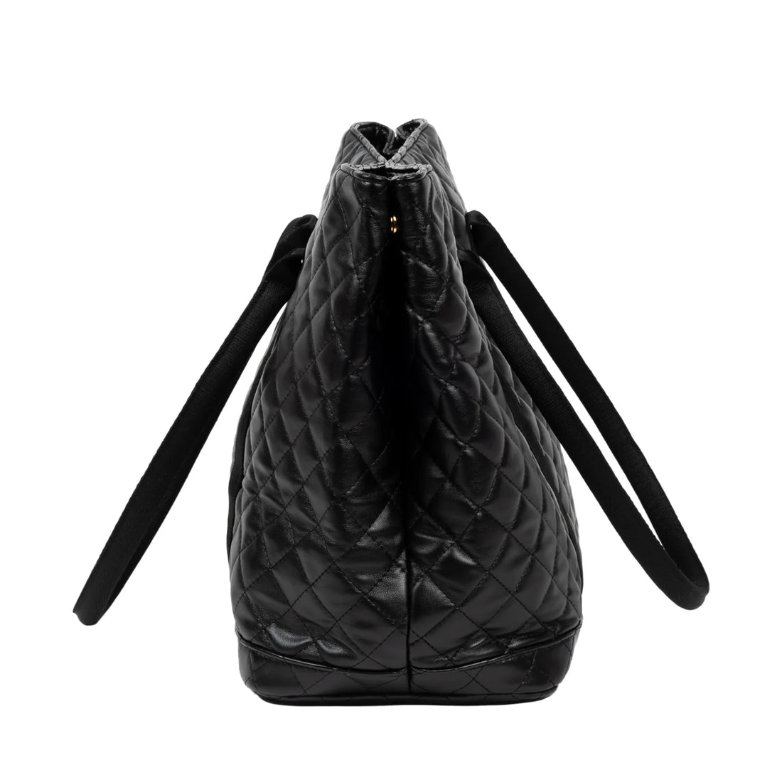 Scout - Miss Manors Tote - Black Quilted