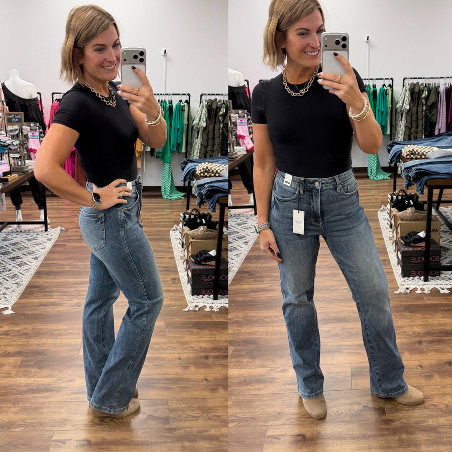 Judy Blue High Rise Tummy Control Straight