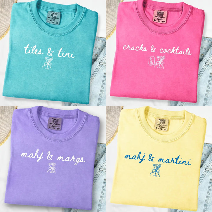 Mahjong Inspired Tees
