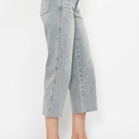 Judy Blue - Tummy Control Wide Leg Crop